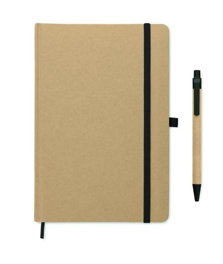 Libreta A5 en cartón reciclado Ecológica Personalizada 7MO2396