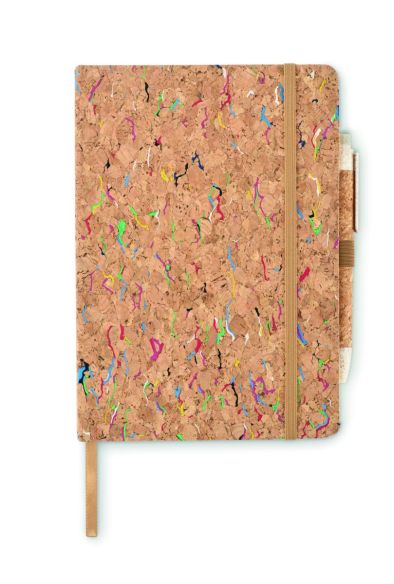 Cuaderno de color corcho A5 Ecológico Personalizado 7MO2414