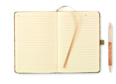 Cuaderno de color corcho A5 Ecológico...