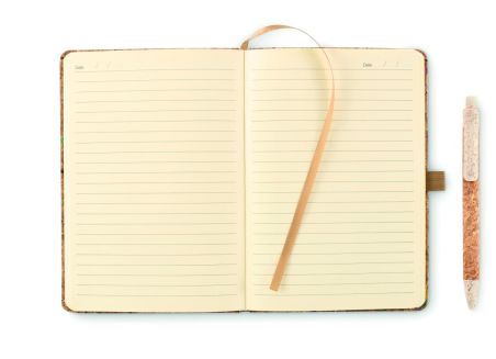 Cuaderno de color corcho A5 Ecológico Personalizado 7MO2414