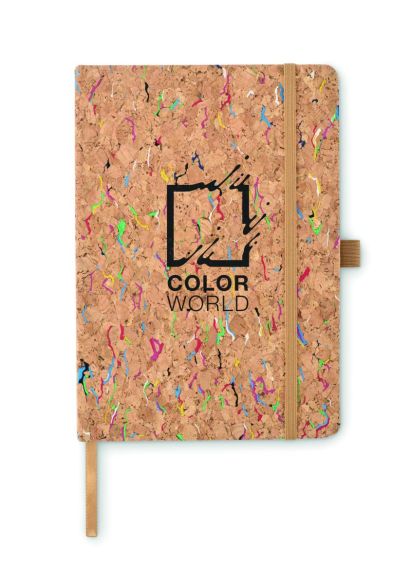 Cuaderno de color corcho A5 Ecológico Personalizado 7MO2414