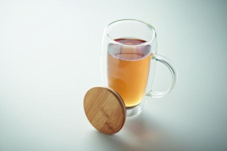 Taza de doble pared 450ml Ecológica Personalizada 7MO2673