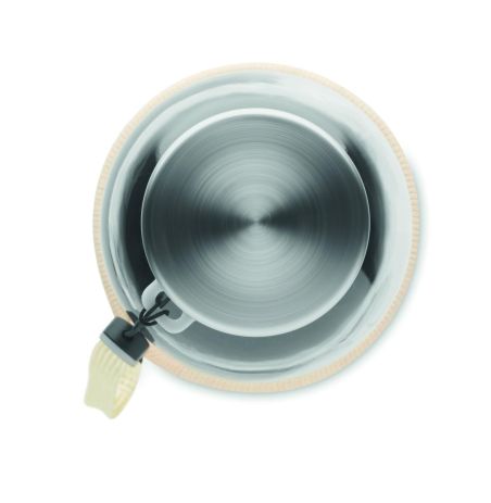 Botella cristal con funda 500ml Ecológica Personalizada 7MO6168