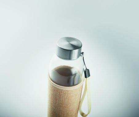 Botella cristal con funda 500ml Ecológica Personalizada 7MO6168