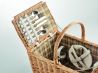 Cesta de picnic para 4 personas Ecológica Personalizada 7MO6194 - Imagen 2