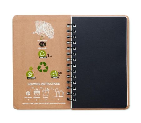 Libreta pino Ecológica Personalizada 7MO6225