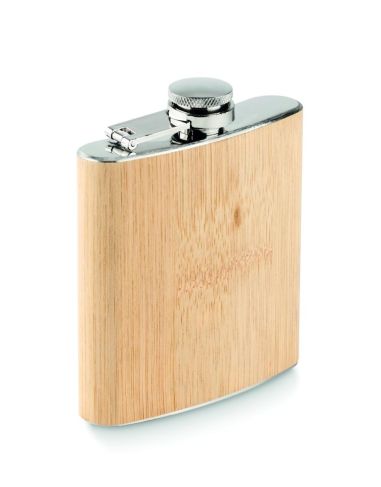 Petaca de bambú 170ml Ecológica Personalizada...