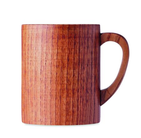 Taza de madera de roble 280 ml Ecológica Personalizada 7MO6363