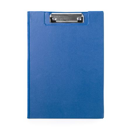Carpeta pinza PVC variados colores bolsillo transparente