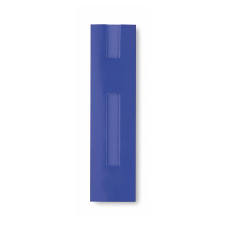 Funda cartón para bolígrafo con ventana
