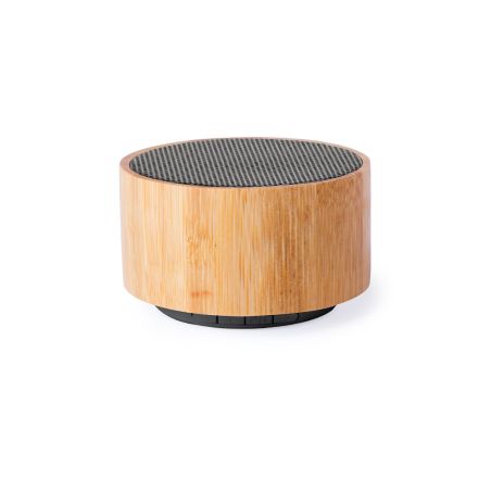 Altavoz bambú Bluetooth 3W radio FM