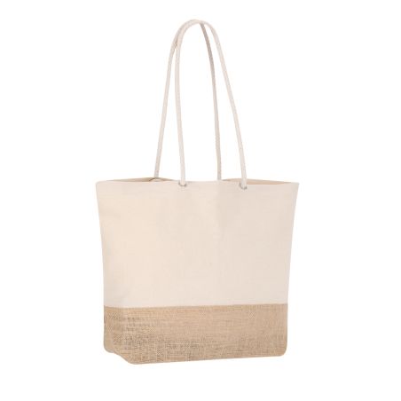 Bolsa yute algodón 48 x 35 x 15 cm