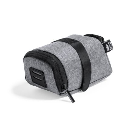 Bolsa sillín RPET 600D GRS cremallera velcro distintivo