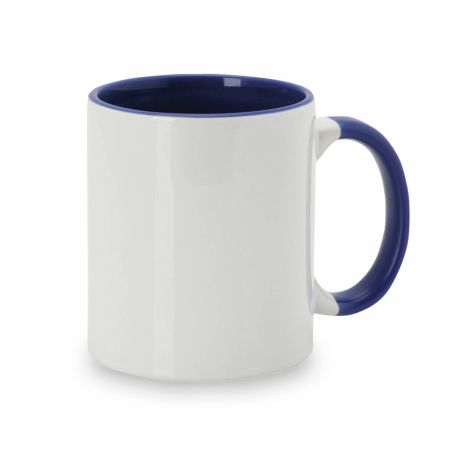 Taza cerámica 350 ml sublimación asa interior kraft