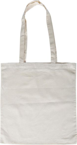 Bolsa algodón 120 g/m² asas largas