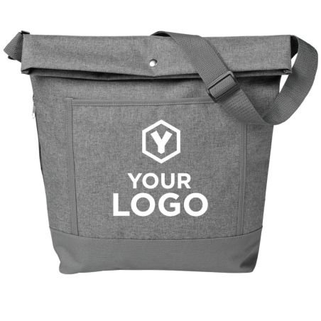 Bolsa loneta polycanvas 600D velcro bolsillo cremallera