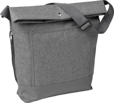 Bolsa loneta polycanvas 600D velcro bolsillo cremallera