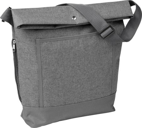 Bolsa loneta polycanvas 600D velcro bolsillo cremallera