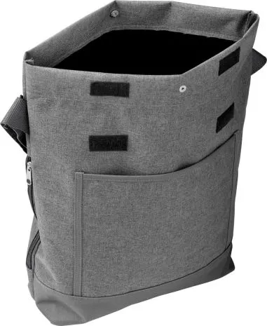 Bolsa loneta polycanvas 600D velcro bolsillo cremallera