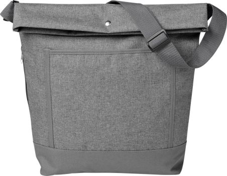 Bolsa loneta polycanvas 600D velcro bolsillo cremallera