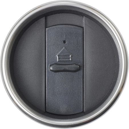 Vaso termo bambú inox 304 400 ml doble pared tapa PP