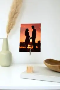 Soporte de madera con pinza Ecológico Personalizado 10821065 - Producto ecológico