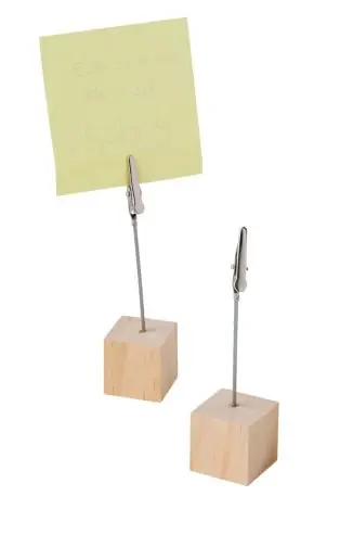 Soporte de madera con pinza Ecológico...