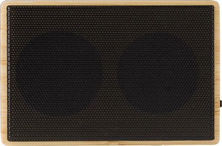 Altavoz bambú solar USB-C 500 mAh
