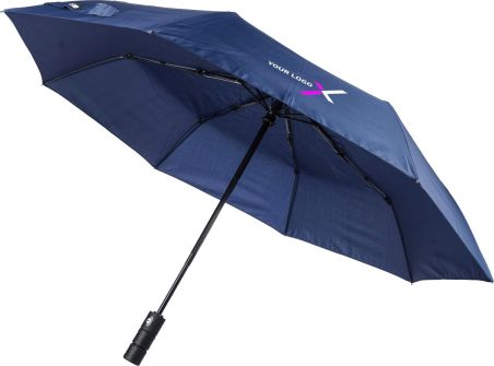 Paraguas plegable rPET 190T automático empuñadura neumático