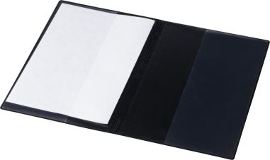 Porta documentos coche dos compartimentos transparentes