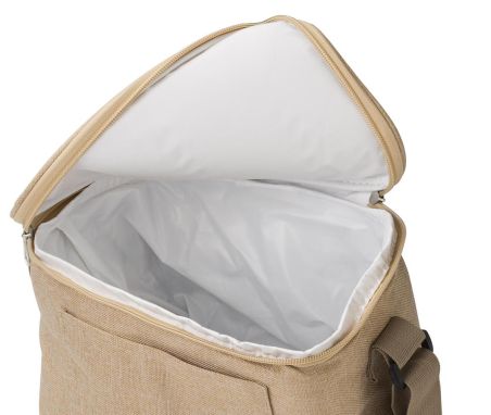 Bolsa nevera RPET 600D fondo corcho