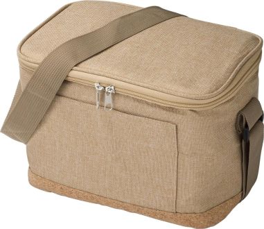 Bolsa nevera RPET 600D fondo corcho