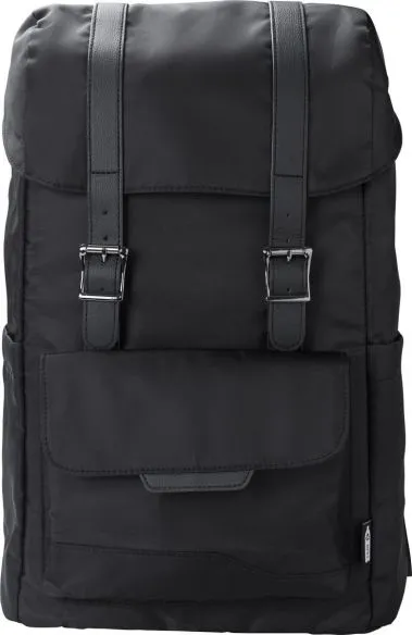 Mochila RPET 290T con solapa y portátil 15"