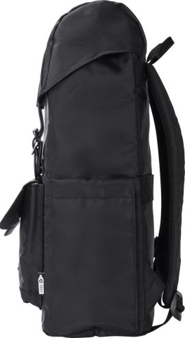 Mochila RPET 290T con solapa y portátil 15"