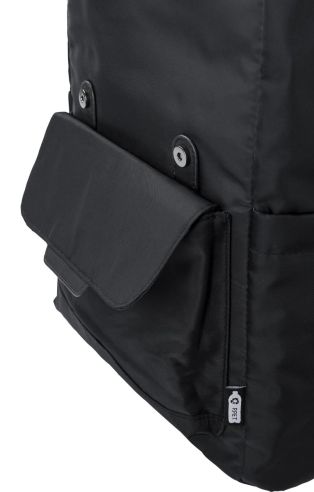 Mochila RPET 290T con solapa y portátil 15"