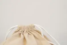 Mochila de algodón reciclado con cordones Ecológica... - Producto ecológico