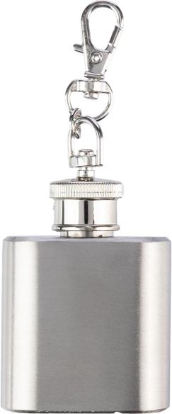 Llavero petaca acero inox 30 ml