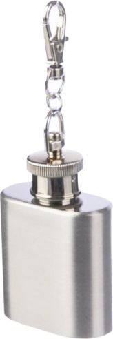 Llavero petaca acero inox 30 ml