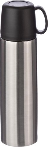 Termo inox 500 ml doble pared taza tapa 130 ml caja
