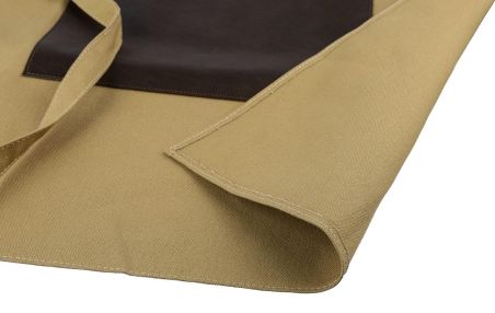 Delantal lona 450 g/m2 bolsillo rPET correa repelente agua