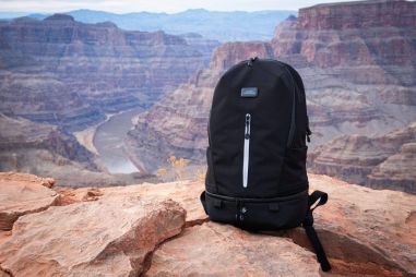 Mochila BrandCharger Nomad RPET con bolsillo isotérmico