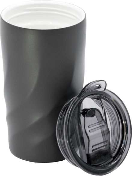 Vaso termo inox reciclado 400 ml cerámico Coppertech tapa