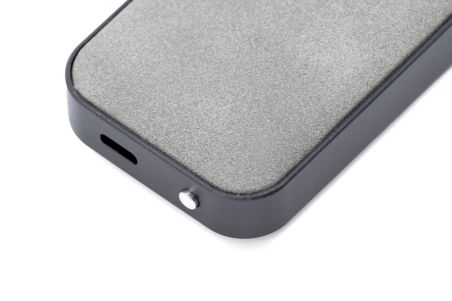 Altavoz Nano aluminio gamuza vegana TWS