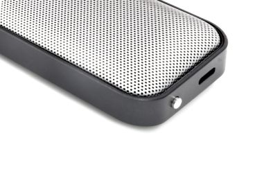 Altavoz Nano aluminio gamuza vegana TWS