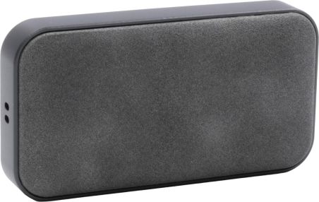 Altavoz Nano aluminio gamuza vegana TWS