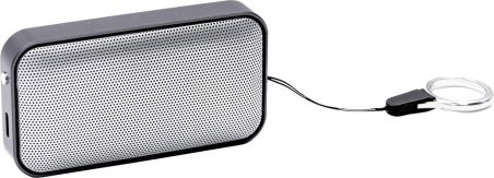 Altavoz Nano aluminio gamuza vegana TWS