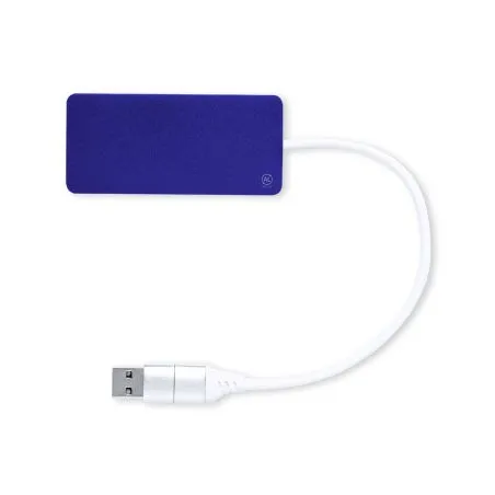 Puerto USB 2.0 aluminio reciclado Tipo-C caja kraft RoHS