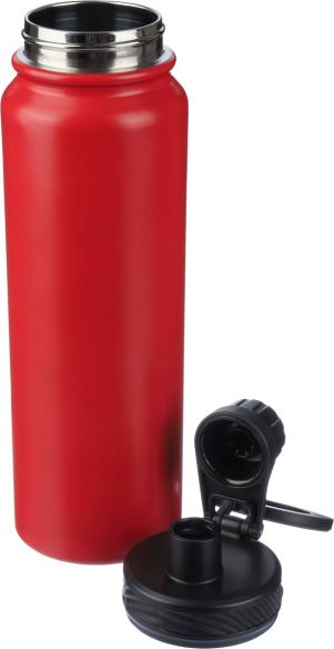 Bidón termo acero inox 800 ml soporte móvil