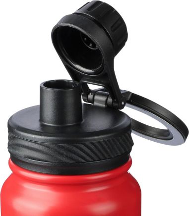 Bidón termo acero inox 800 ml soporte móvil