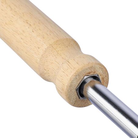 Set destornilladores madera caucho con puntas